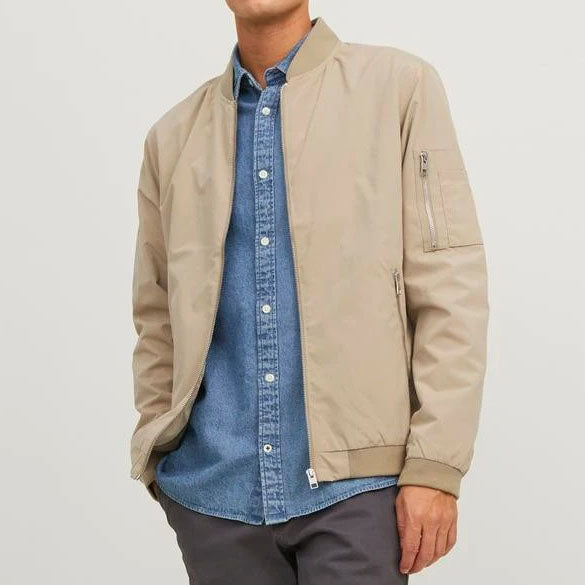 Jacket Jones Bomber Beige
