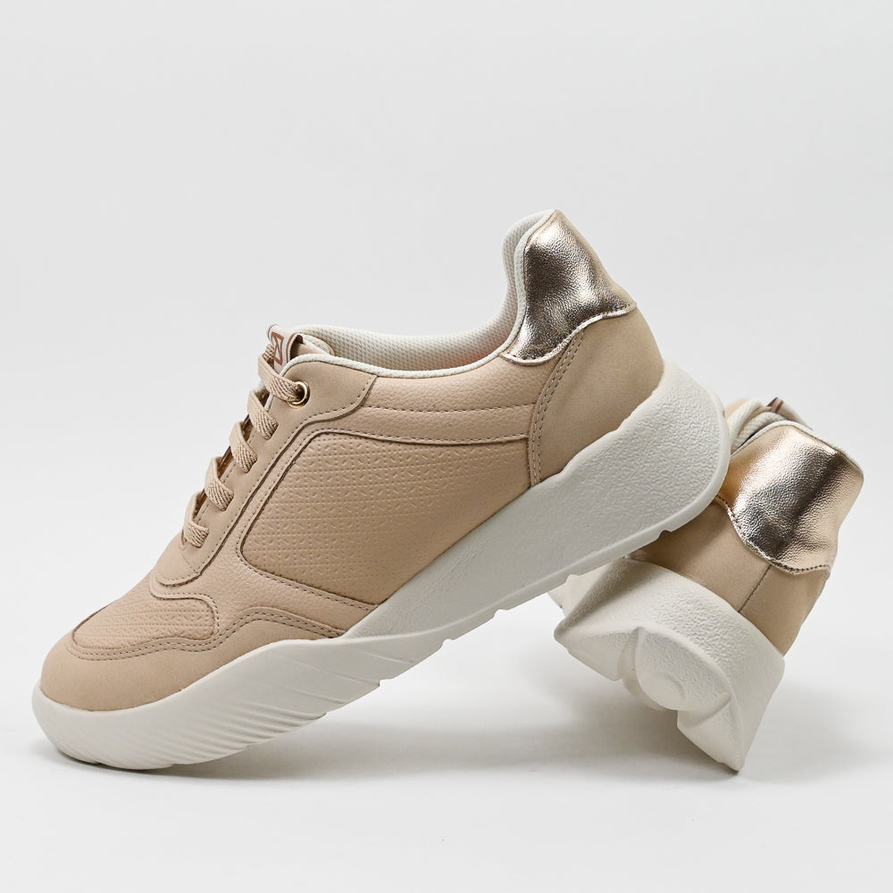 Piccadilly Chaussures Femme - بيج ذهبي